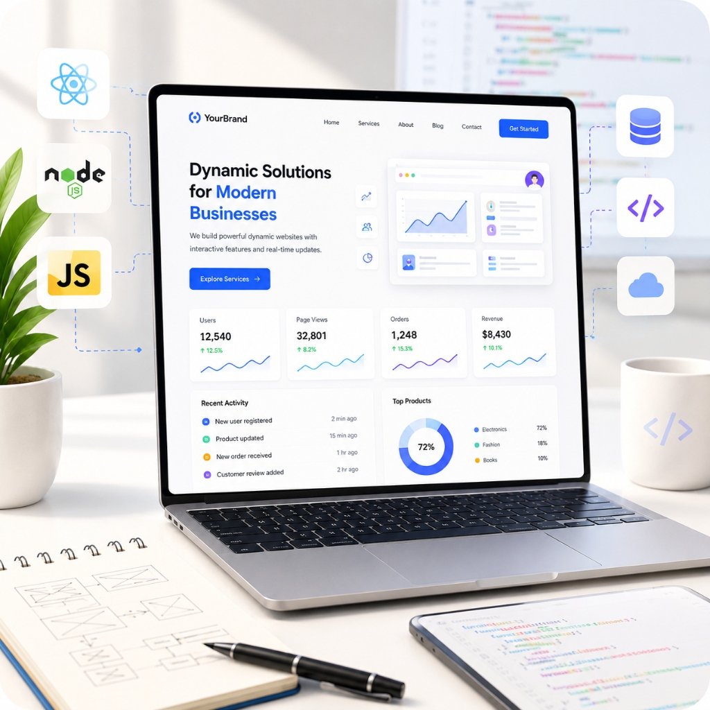 Dynamic Website Details